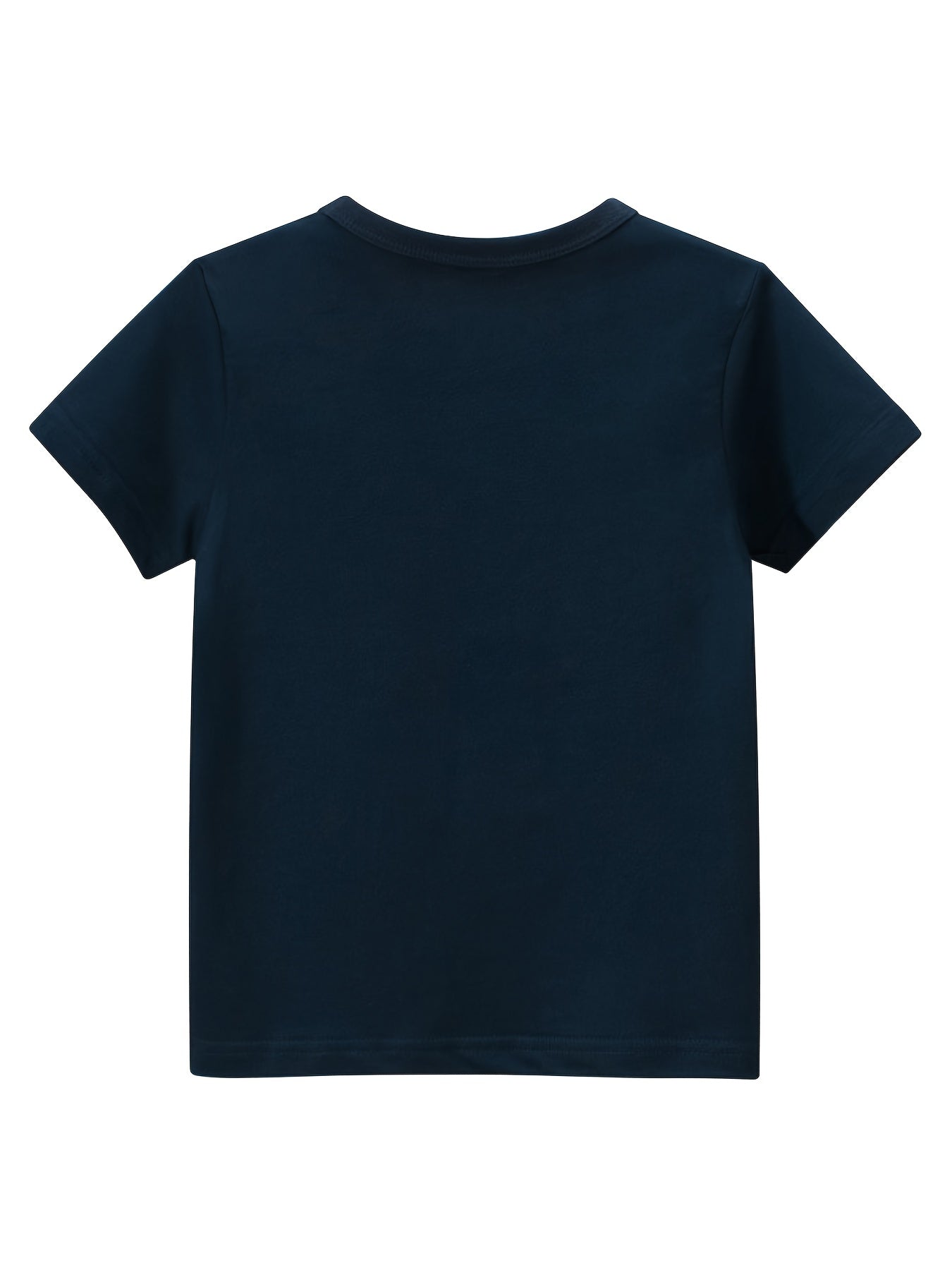 4 Stück süßes Cartoon-T-Shirt mit Hai- und Dinosaurier-Aufdruck für Jungen, lässig, cool und kurzärmlig