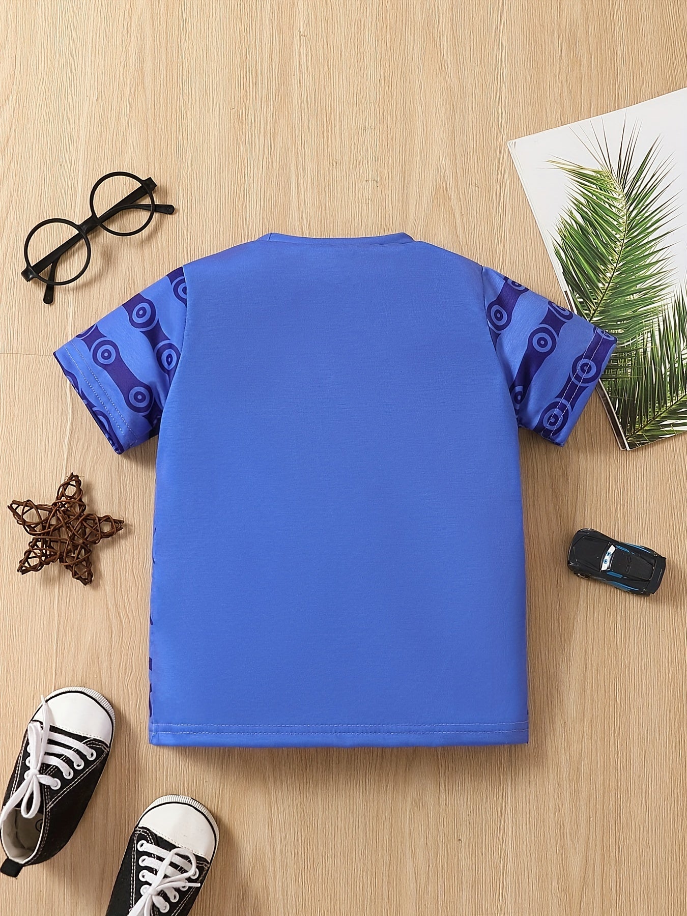 T-Shirt für Jungen mit Grafik für Geländefahrzeuge Off-road, kurzärmelig, Rundhalsausschnitt, bequem, weich und perfekt für den Sommer
