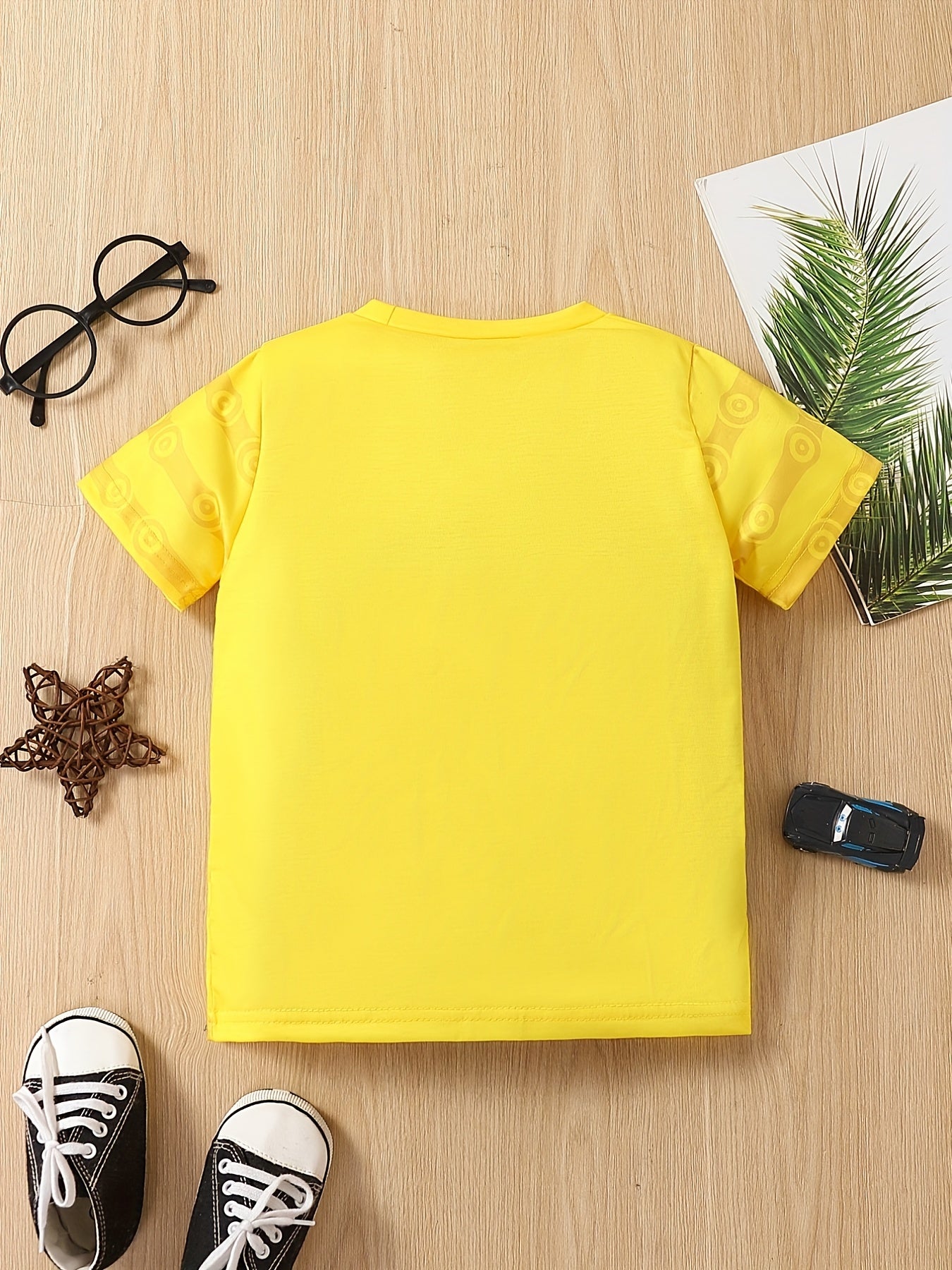 T-Shirt für Jungen mit Grafik für Geländefahrzeuge Off-road, kurzärmelig, Rundhalsausschnitt, bequem, weich und perfekt für den Sommer