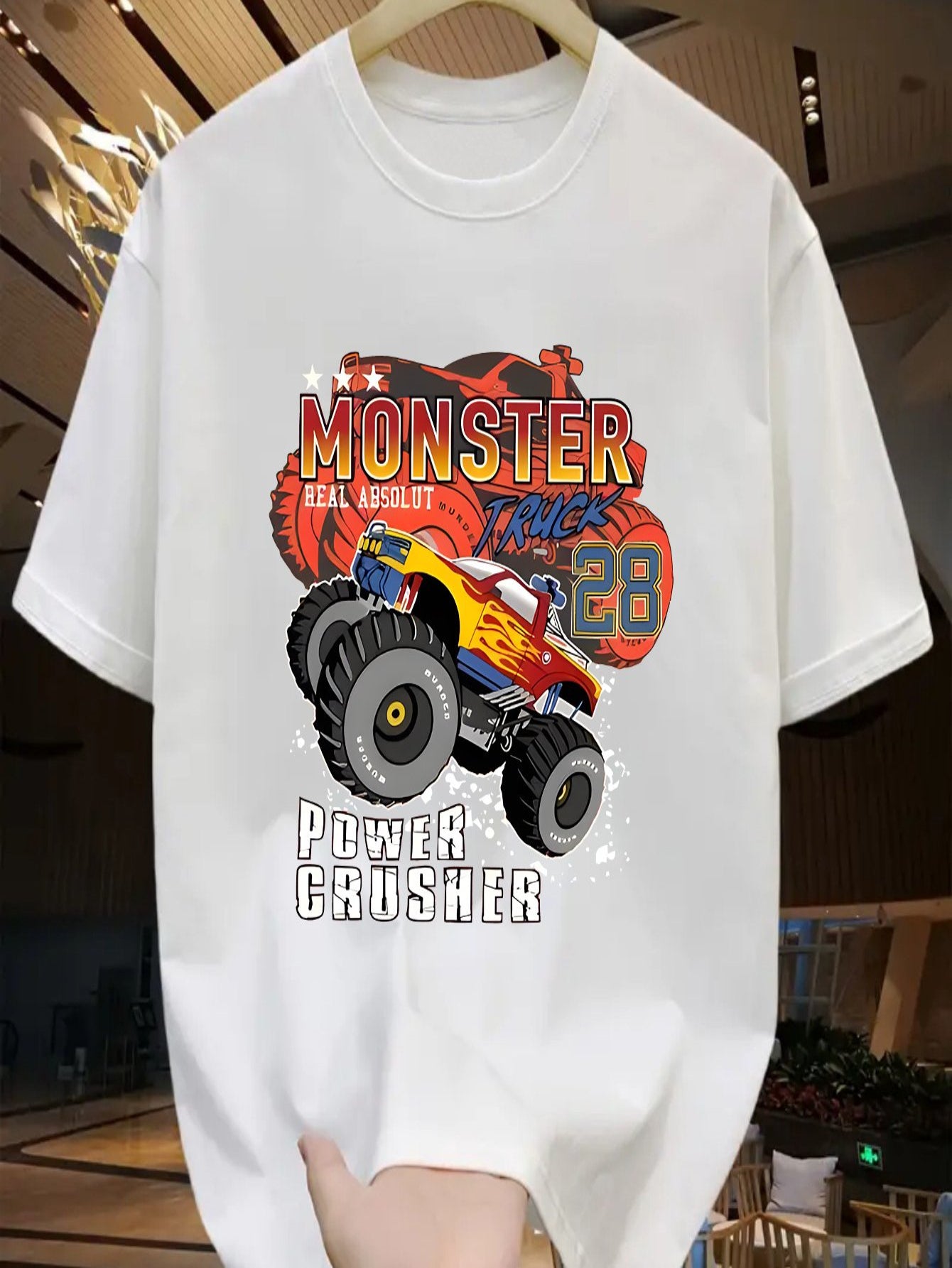 Jungenmode Baumwoll-T-Shirt mit Elasthan, kurze Ärmel, Rundhalsausschnitt – bequemes Frühlings-/Sommer-Oberteil, Jungenmode, Baumwolle