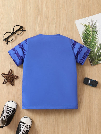 T-Shirt für Jungen mit Grafik für Geländefahrzeuge Off-road, kurzärmelig, Rundhalsausschnitt, bequem, weich und perfekt für den Sommer