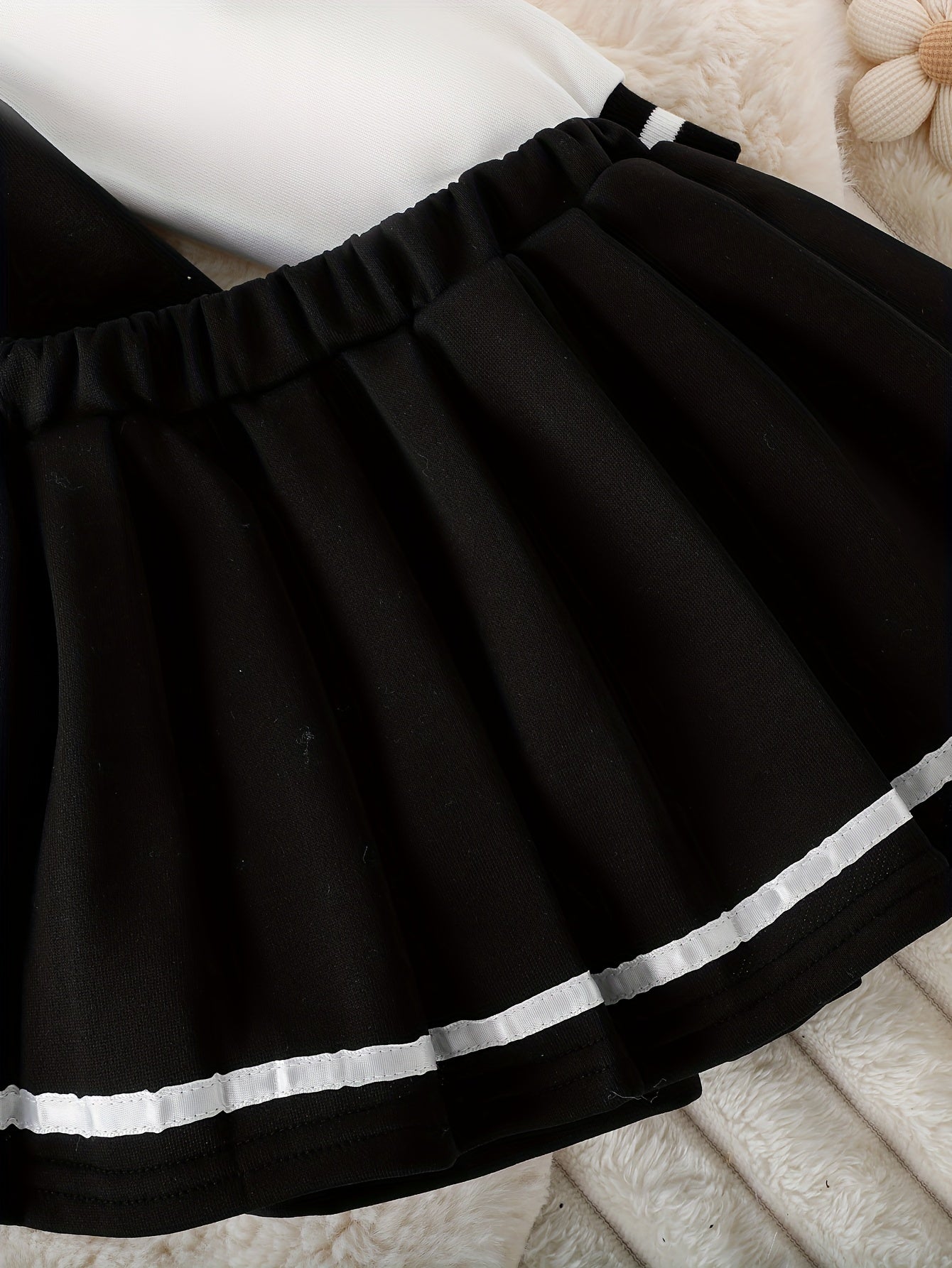 Preppy Stil Mädchen 2 stücke BABY Gedruckt Baseball Jacke + Falten Rock Set