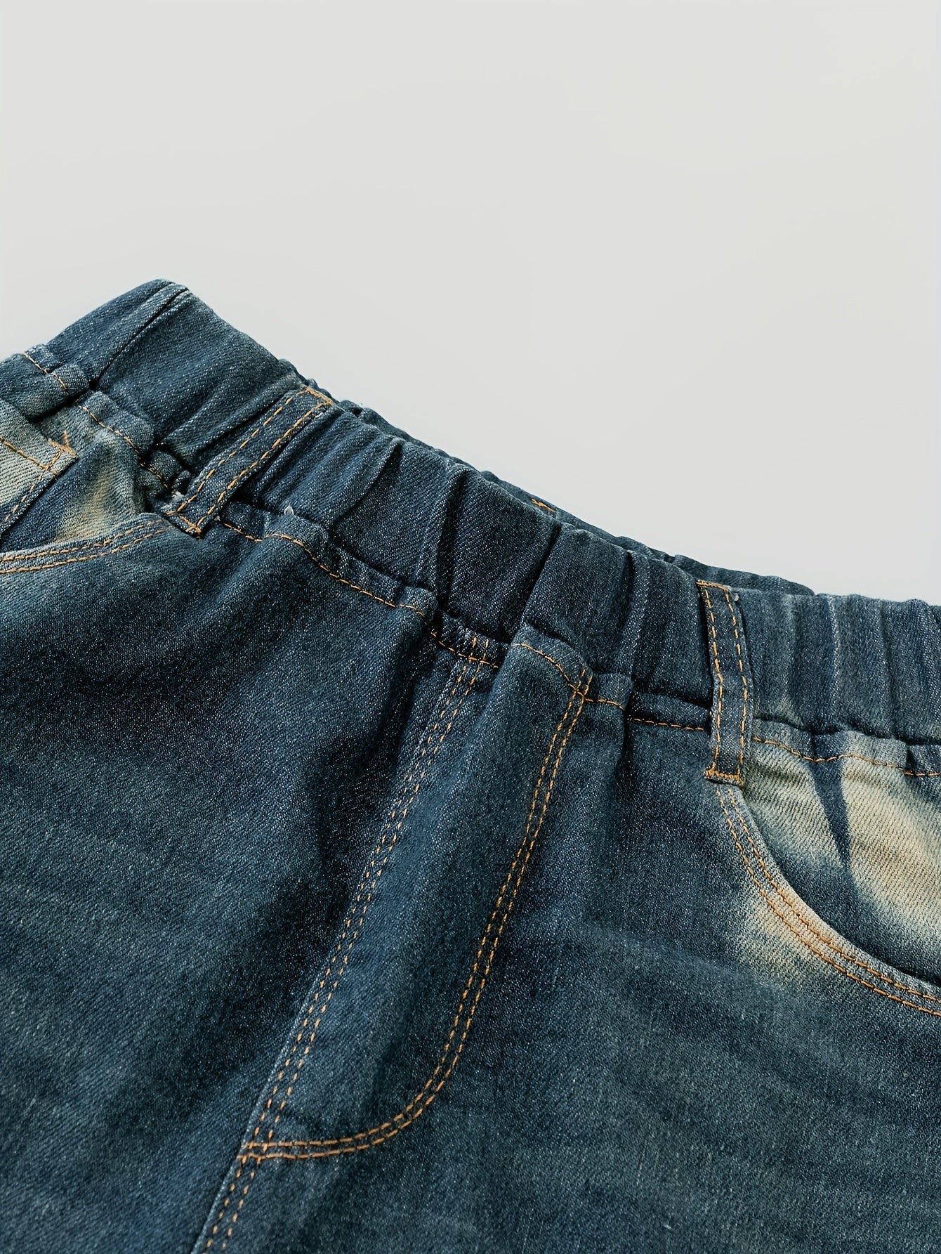 Stilvolle Vintage von Männern gewaschene Jeans lange Hosen für alle Jahreszeiten