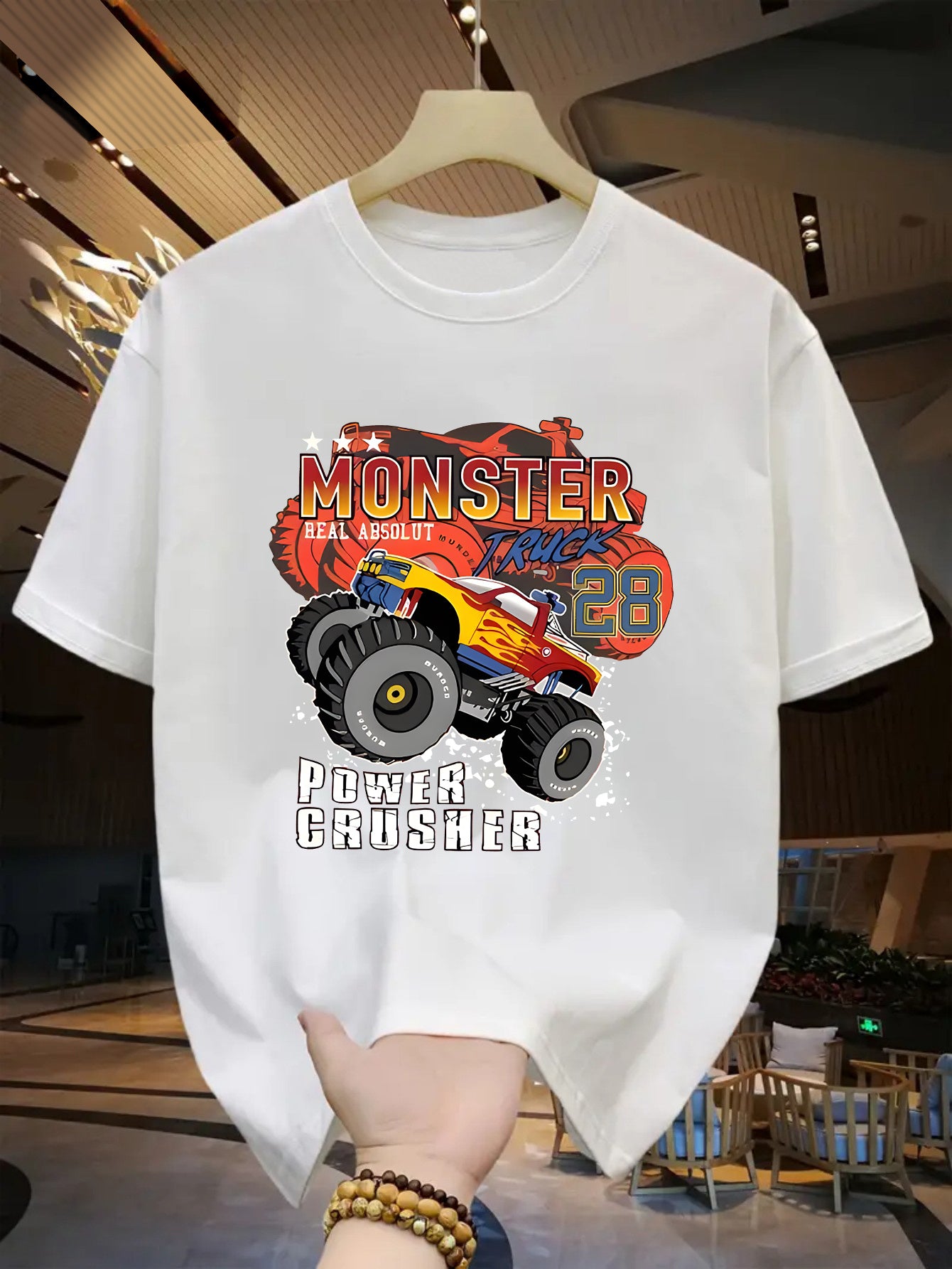 Jungenmode Baumwoll-T-Shirt mit Elasthan, kurze Ärmel, Rundhalsausschnitt – bequemes Frühlings-/Sommer-Oberteil, Jungenmode, Baumwolle