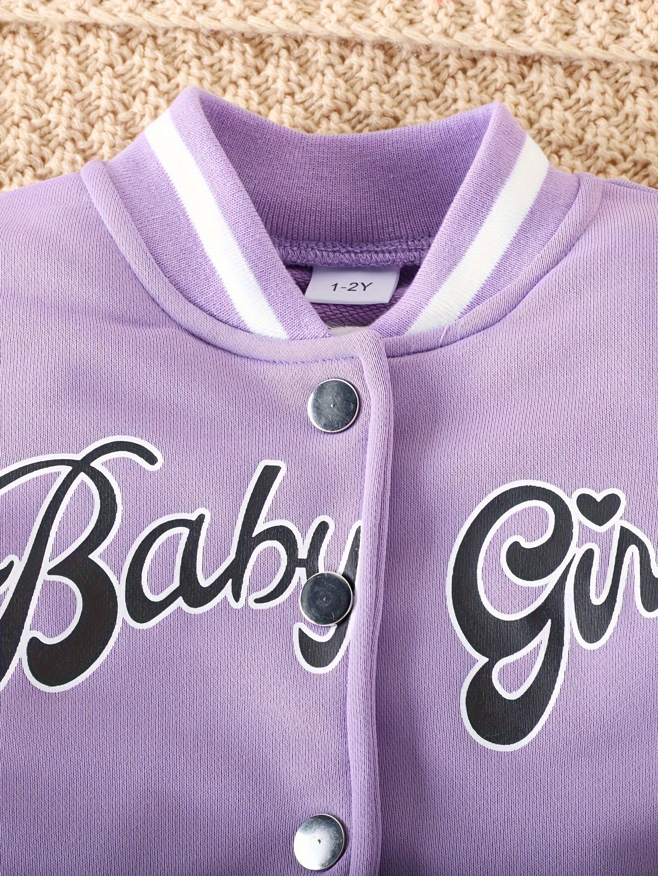 Preppy Stil Mädchen 2 stücke BABY Gedruckt Baseball Jacke + Falten Rock Set