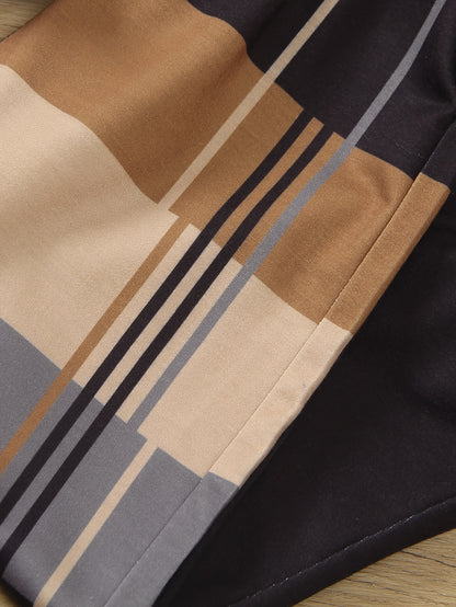 Lässiges 4-teiliges Set aus Kapuzenoberteil und Hose für Jungen