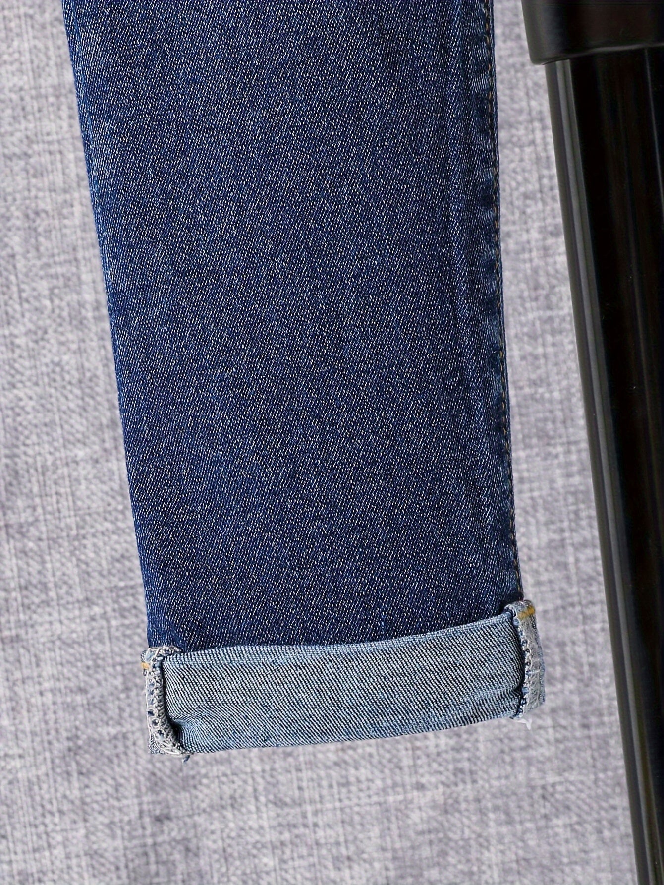 Langarm-Sweatshirt für Jungen in Orange mit Rundhalsausschnitt, modisches Oberteil mit britischem Aufdruck, Herbst, neues lässiges Jeans-Set, zweiteilig