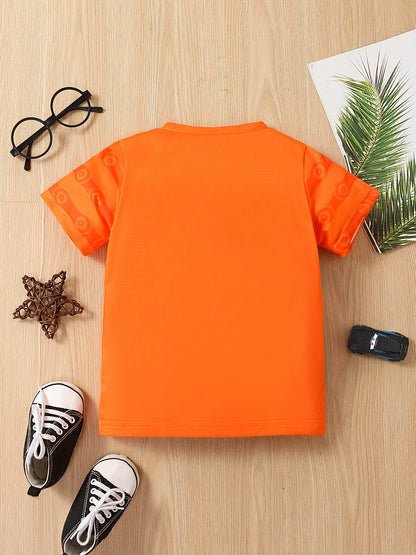 T-Shirt für Jungen mit Grafik für Geländefahrzeuge Off-road, kurzärmelig, Rundhalsausschnitt, bequem, weich und perfekt für den Sommer
